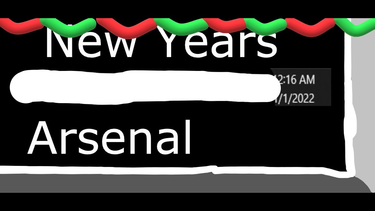 I Arrived Late To The Arsenal New Years Event No One Was There