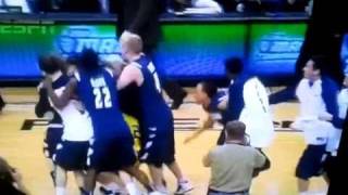 FIGHT AFTER AKRON VS. KENT ST. GAME