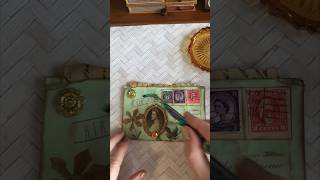 How To Make A Vintage Envelope Decoration #shorts #tutorial