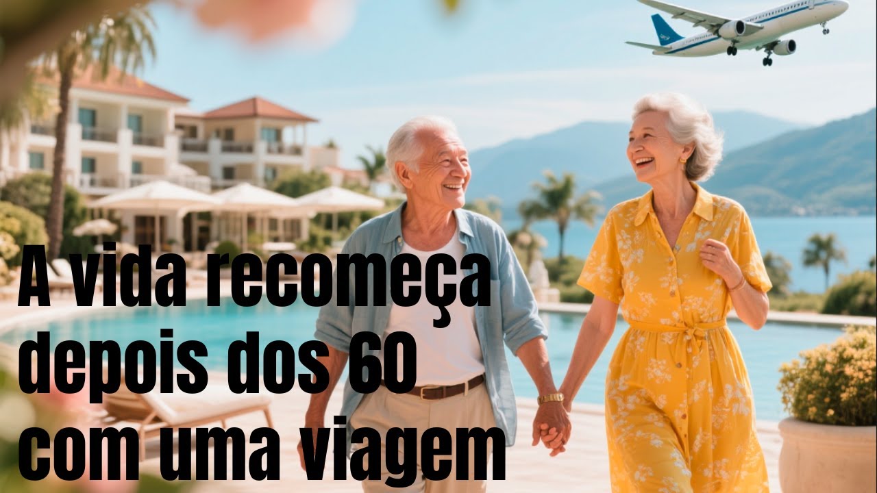 A vida recomeça depois dos 60 com uma viagem