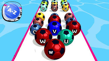 A-Z Run - All Levels Gameplay Android, iOS ( Level 4130 - 4143 )