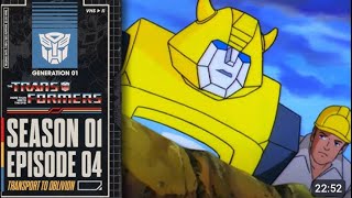 Reacting & reviewing Transformers G1 cartoon episode 4. More than meets the eye. Watch along too