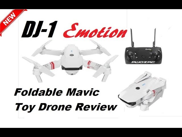DJ - 1 Mavic Mini clone Folding RC Drone Review - YouTube