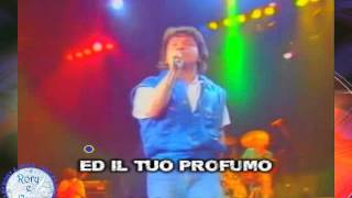 Video thumbnail of "Pupo - Lo devo solo a te (karaoke - fair use)"