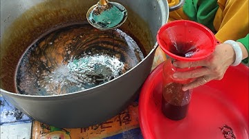 Nấu nước màu dừa nguyên chất - Mợ Bảy Miền Tây