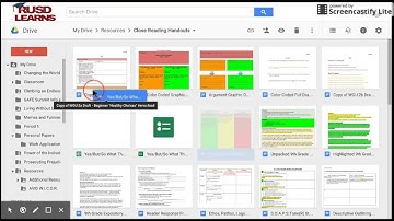 Creating Folders to Organize in Google Drive.webm