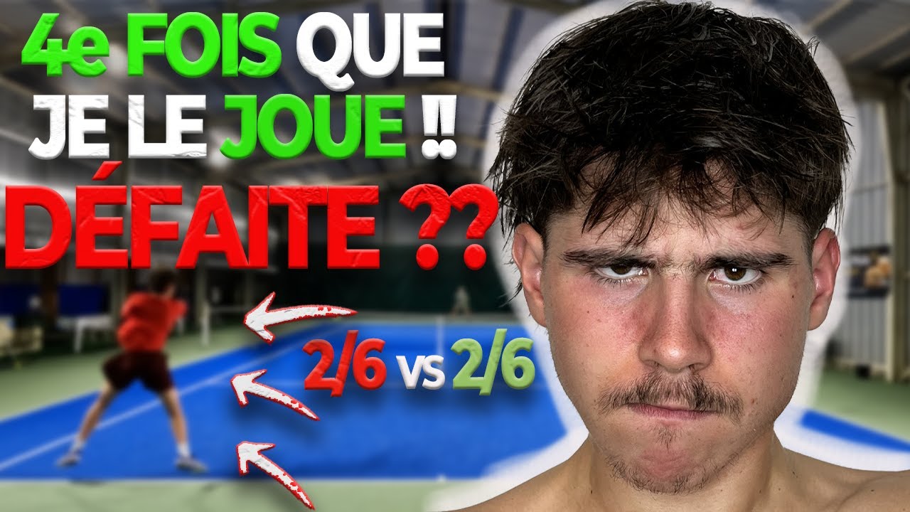 4E FOIS QUE JE JOUE LE MÊME JOUEUR EN 5 MOIS 1ÈRE DÉFAITE ??? 2/6 VS 2/6 (Tournoi USCB) 1er tour