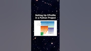 Setting Up CProfile in a Python Project #ai #artificialintelligence #machinelearning #aiagent