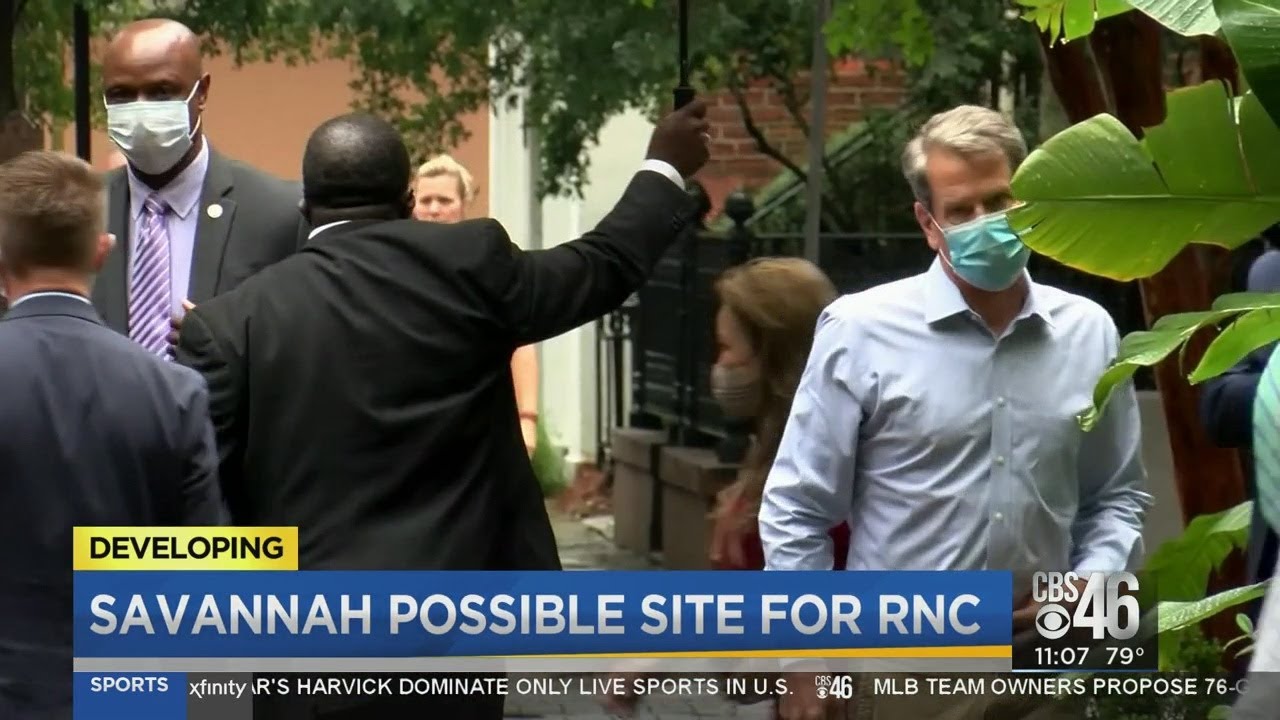RNC officials tour Savannah with Gov. Kemp YouTube