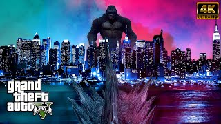 Kong Vs Godzilla Remake Part 2 (GTA V Mods)