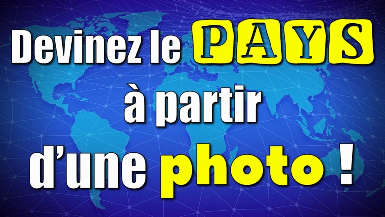 Devinez le pays à partir d'une photo - Quiz 5 propositions