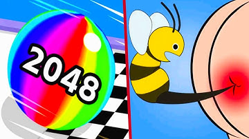 Help Me Tricky Story vs Ball Run 2048 - All Levels Gameplay (Android,iOS) Part 2