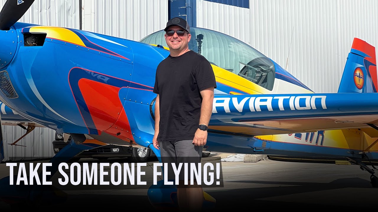 Take Someone Flying... Ben's ride in the Extra 330LX