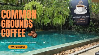 Hidden Gem Cafe in Koh Phangan | Common Grounds Coffee Shop with Swimming Pool