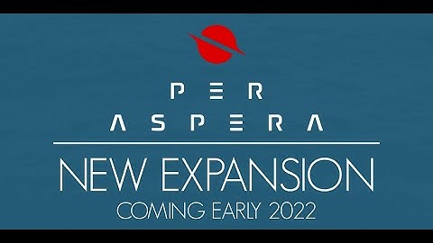 Per Aspera - Special Announcement!