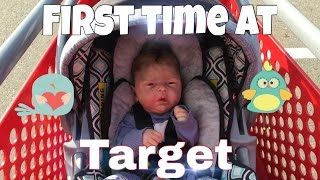 *REBORN DOLL @ TARGET* First Outing for Daniel| BABY ROLEPLAYING| Elyse by Cassie Brace