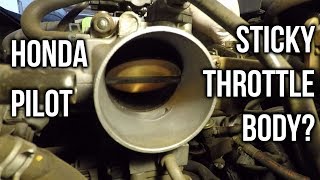 Honda Pilot Throttle Body Cleaning Tutorial