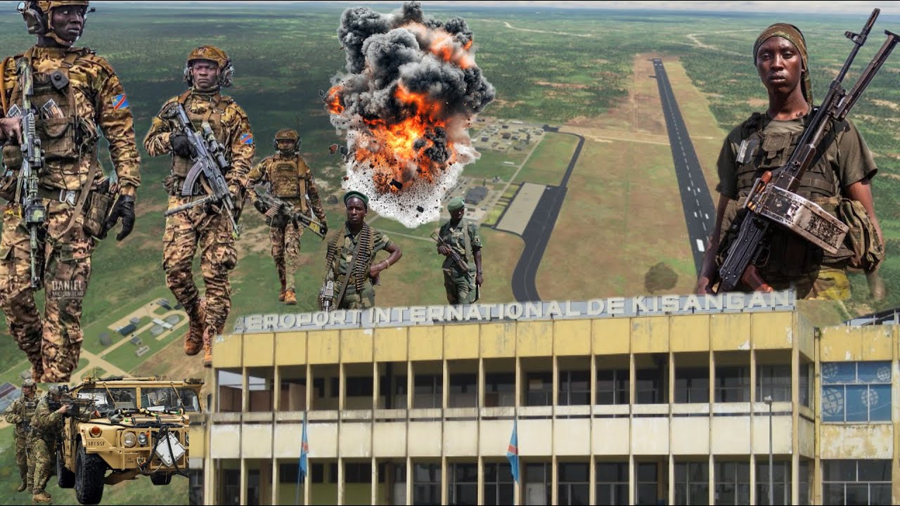 RDC irashinja AFC/M23 kurasa ku kibuga cy'indege cya Gisangani/ niho intambara igeze