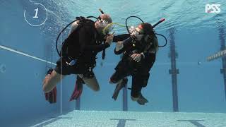 AIR SHARING WHILE SWIMMING