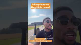Shuttle to HapyHipi’s house! #shorts