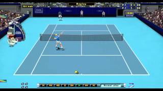 Tennis Elbow 2013 - Nikola Nadal Vs P1 Amazing Hotshot Slice Lob.