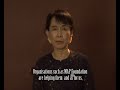 Message from Daw Aung San Suu Kyi to migrant and refugee women from Burma: Posted by MAP Foundation