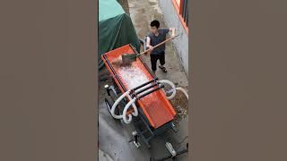 Mini placer gold mining wash plant #goldmining #goldpannning