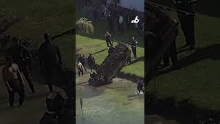 Police divers recover vehicles submerged in Doral lake that could be linked to unsolved crimes