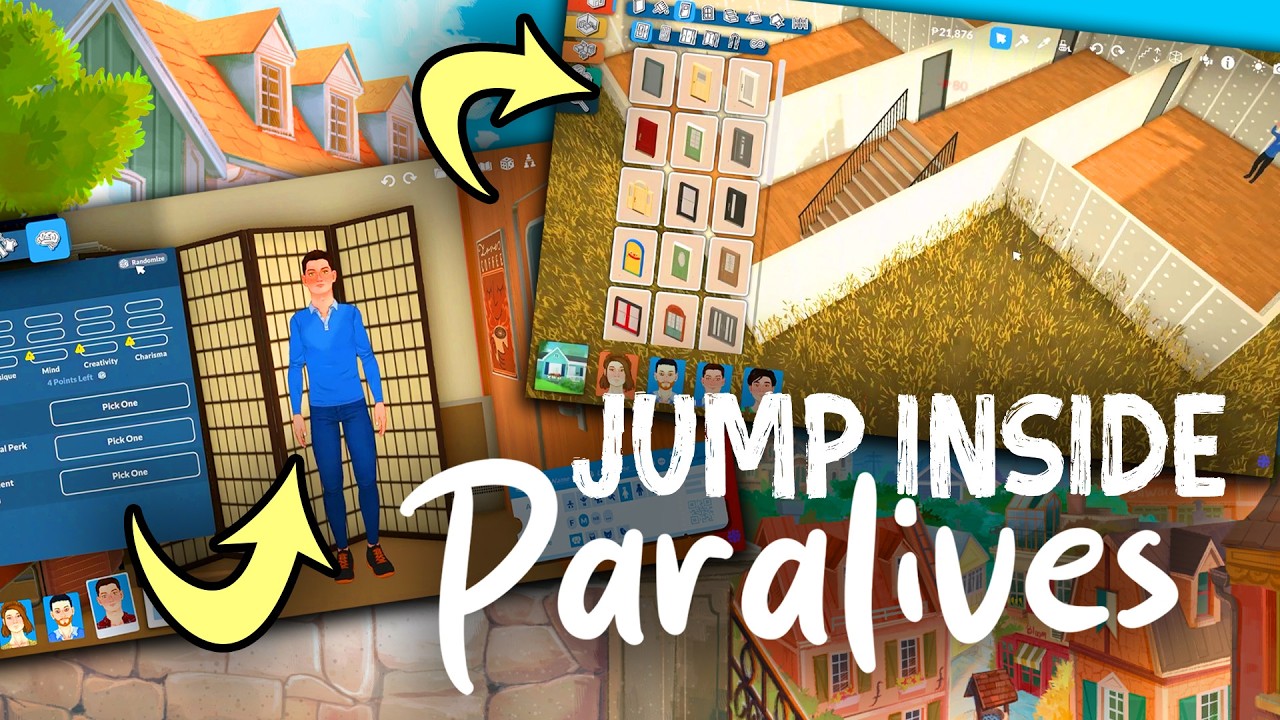 Welcome to todays episode where we take a look at a new live simulator games, Paralives! 

🔗 Socials
X (Twitter): https://x.com/TraxonMediaLTD
Facebook: https://www.facebook.com/TraxonMediaLTD
Discord: https://discord.com/invite/jcCPRDEms8
Mastodon: https://mastodon.social/@TraxonMedia_LTD
BlueSky: https://bsky.app/profile/social.traxon.media

📺 Livestreams
Twitch: https://www.twitch.tv/JumpInsideGames
YouTube Live: https://www.youtube.com/@JumpInsideGames/streams

🎬 Shorts
TikTok: https://www.tiktok.com/@traxonmedia_ltd
YouTube Shorts: https://www.youtube.com/@JumpInsideGames/shorts

🛍️ Merch
https://traxon.shop/collections/jumpinside-merch

🎮 Welcome to JumpInsideGames! We make our videos as fun and entertaining as possible—with slick animations, cool effects, and smooth transitions. Each description is packed with useful info about the games we cover, so you’re always in the loop. Sit back, relax, and enjoy the ride.
   
👍 Like, 💬 comment, and 🔔 subscribe to stay updated on our latest uploads. Got questions, drop them in the comments—we’d love to hear from you.

Timecode
0:00 Intro to Paralives
0:43 Character Creator
3:10 The Paralives Town
4:06 Building in Paralives 
8:27 My Thoughts
10:08 Thanks for Watching

#paralives #jumpinside  #jumpinsidegames
