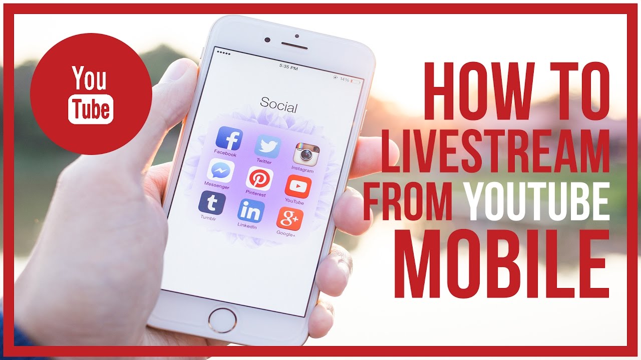 How To Live Stream On YouTube MOBILE - Start To Finish 🔴