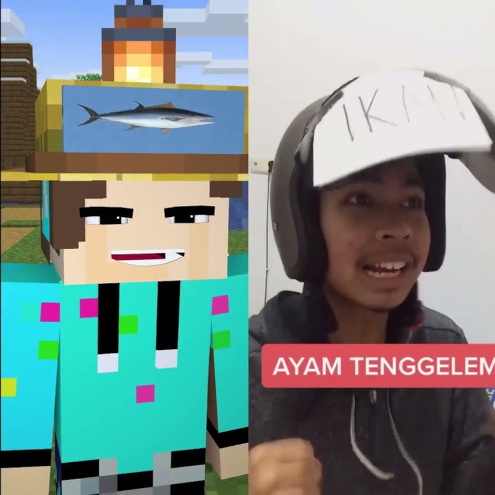 Bang Teguh Sugianto dan Pak Presiden Tebak Gambar - Original vs Animasi Minecraft