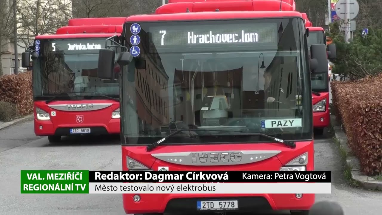 VALAŠSKÉ MEZIŘÍČÍ: Probíhal test užití elektrobusu v MHD
