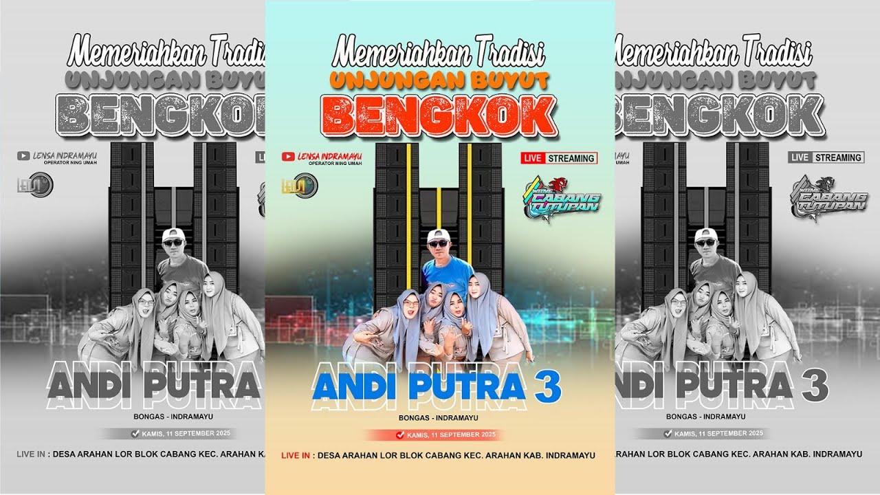 🔴 [LIVE] ANDI PUTRA 3 || UNJUNGAN MBAH BUYUT BENGKOK || ARAHAN LOR BLOK CABANG || KAMIS 11/09/2025