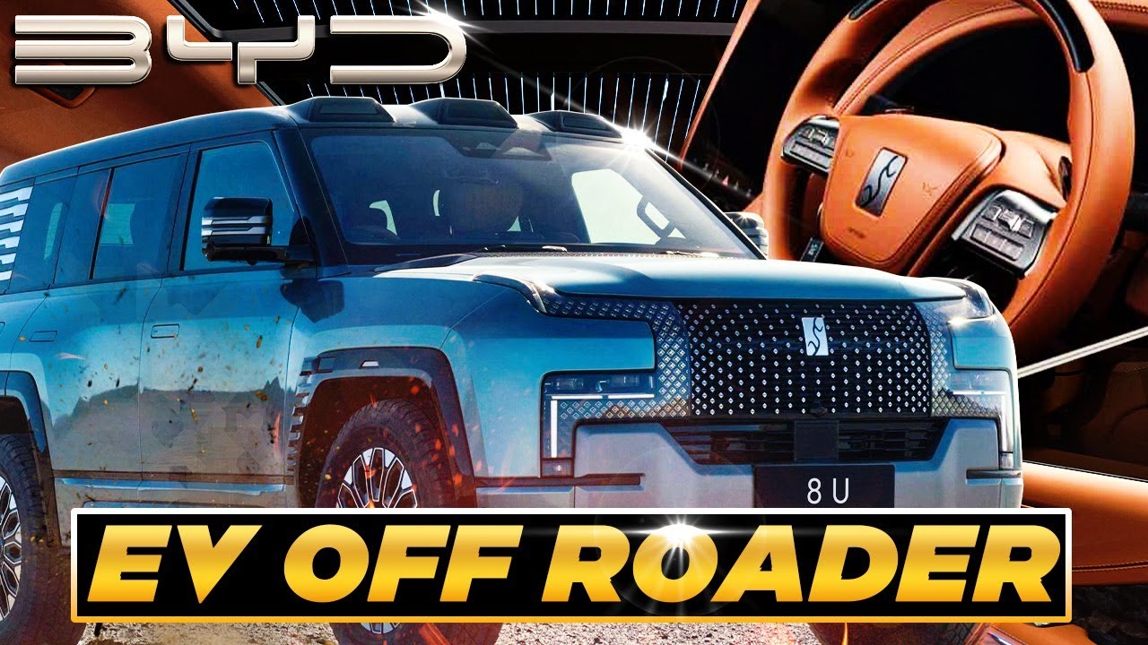 BYD Yangwang U8- The ULTIMATE EV OFF ROADER 2024 - YouTube