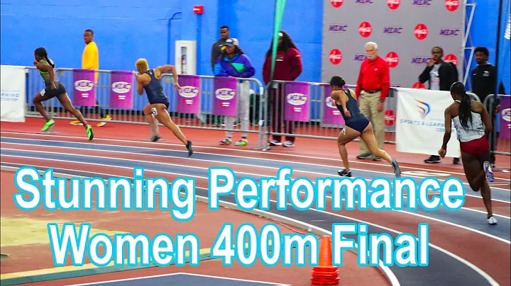 Stunning Performance Women 400m Final...... MEAC I...