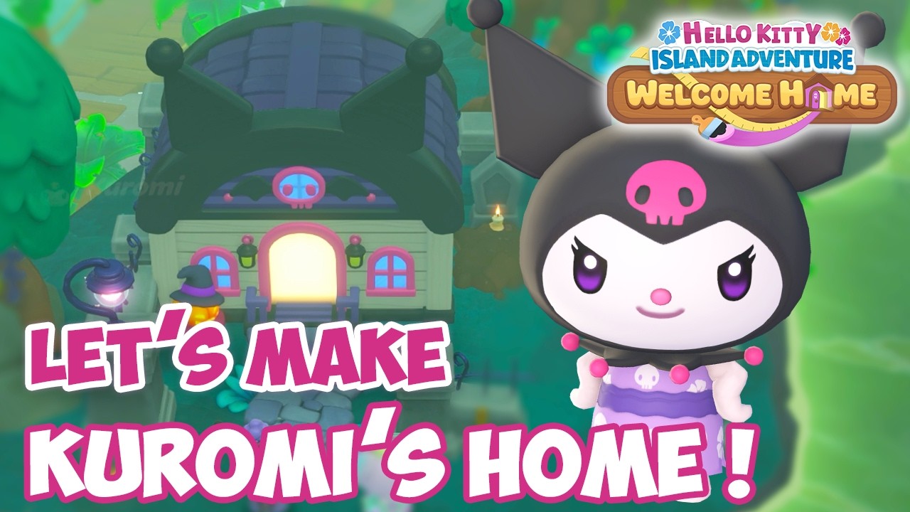 How to build Kuromi's home in Hello Kitty Island Adventure