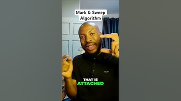 One of the most used Garbage Collection Algorithm | Mark & Sweep #garbagecollection softwareengineer
