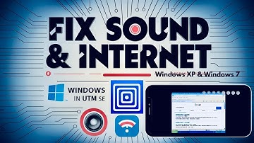 Fix Sound & Internet on UTM SE iOS Virtual Machine on Windows XP & Windows 7 on iPhone & iPad