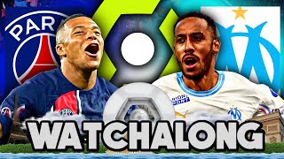 PSG 2-0 Marseille • Ligue 1 Uber Eats [LIVE WATCH ALONG] #OMPSG