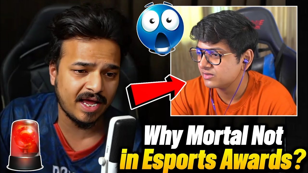 🚨Thug Bhai Reply on Why Mortal Not Nominated in Esports Awards? 😱