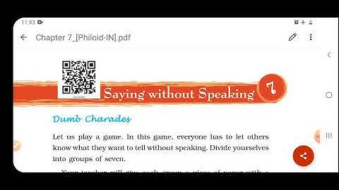 Class 3 EVS "Saying without Speaking"