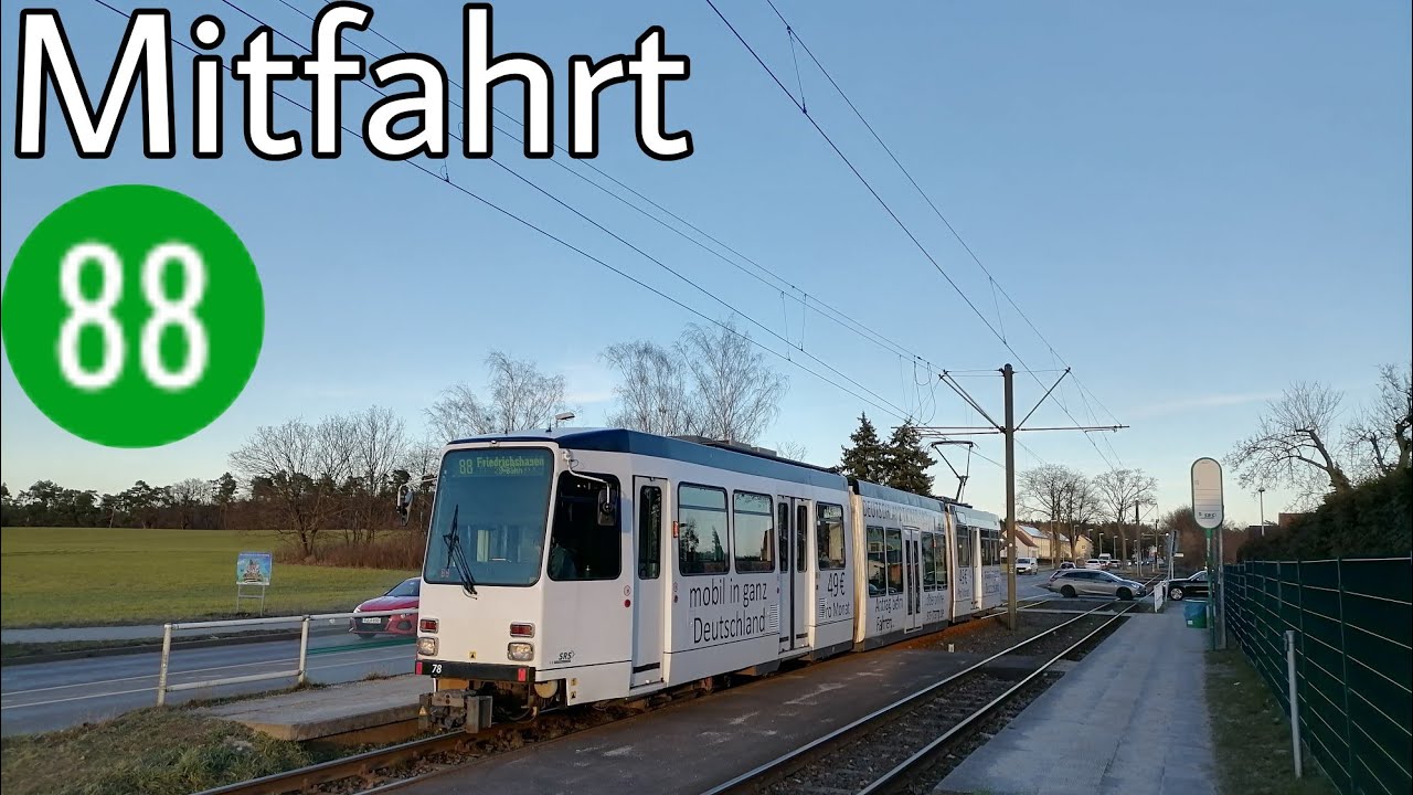 Mitfahrt | M6C-NF | Linie 88 | S Friedrichshagen - Schöneiche, Jägerstraße