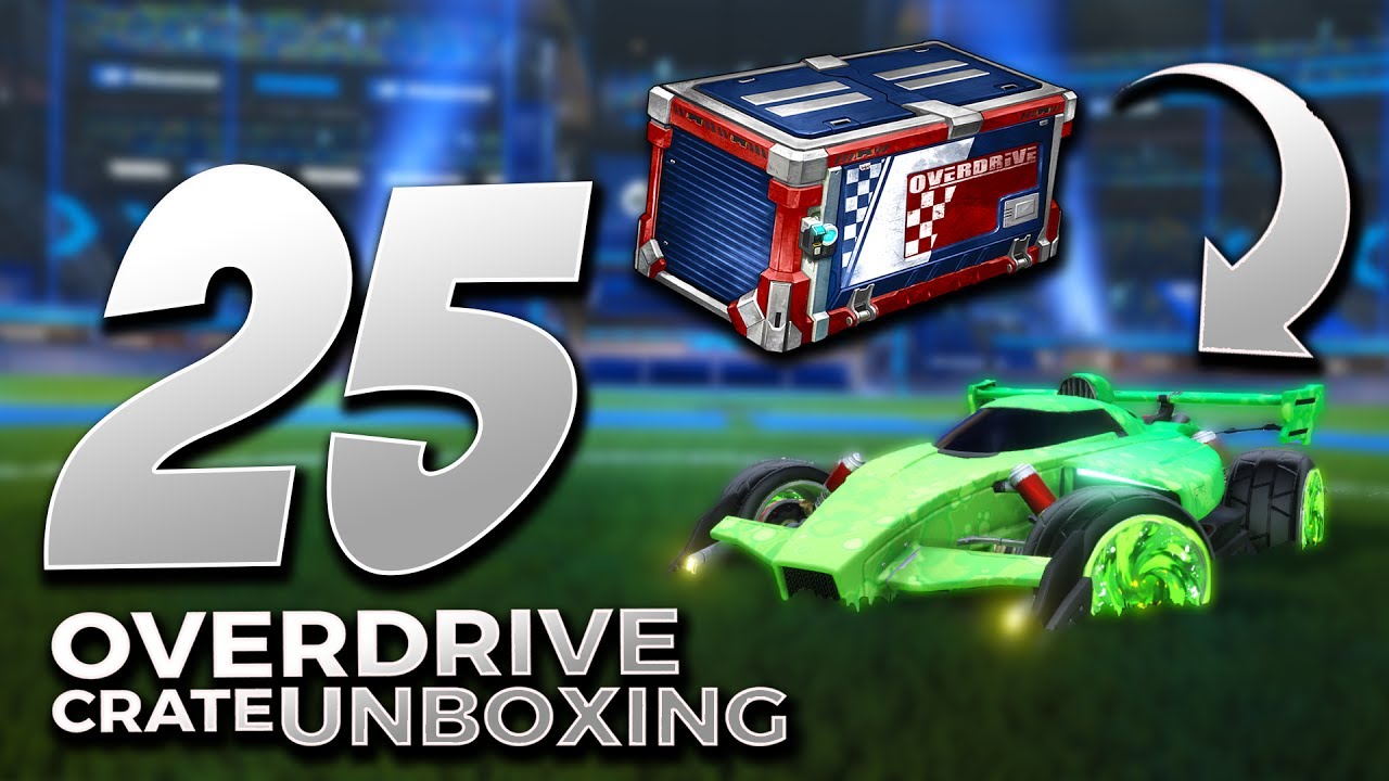UNBOXING ANIMUS GP! | 25 Overdrive Crate Opening