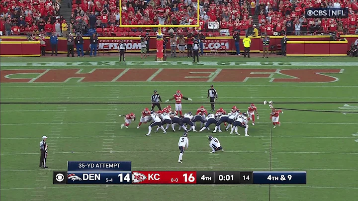 Chiefs Radio Call of Leo Chenal's Blocked Field Goal vs. Broncos | 2024 NFL Week 10