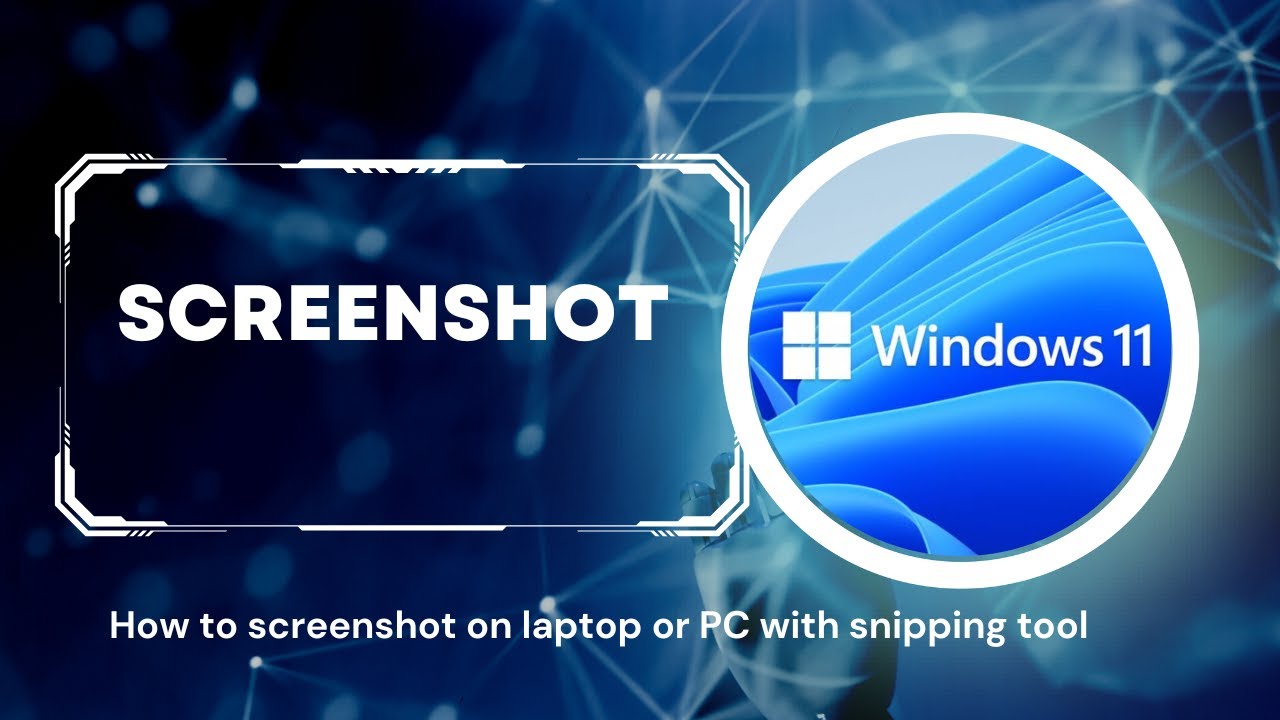 The easiest way to take screenshots on Laptop or PC | Windows 11 - YouTube