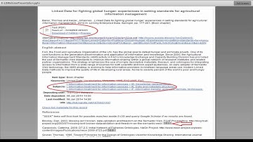 E-LIS : A disciplinary repository to support Agricultural Information Management Specialists