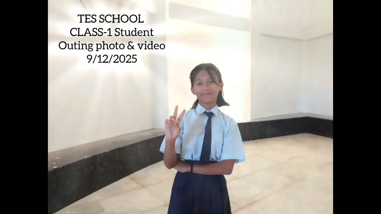 Yes school class 1 student outing photo and video