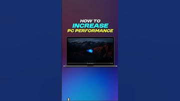 How to Increase Your PC Performance #pctips #windows #pcsettings #tech