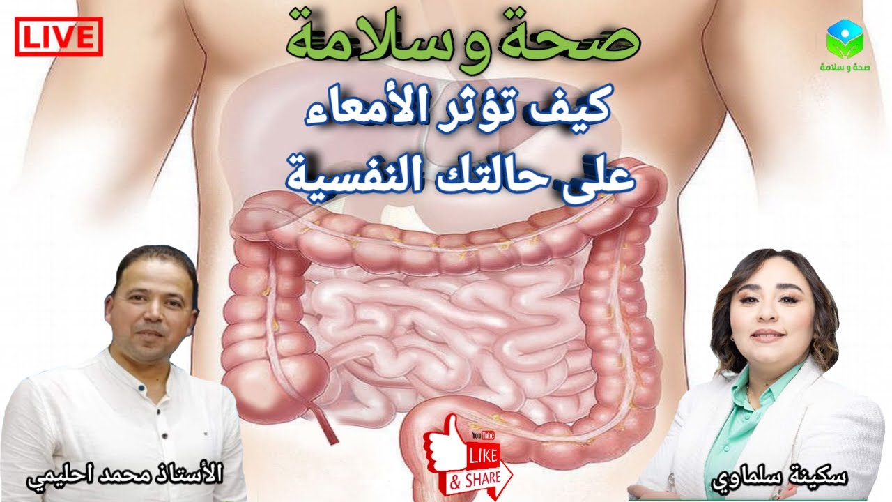 🔴 كيف تؤثر الأمعاء على حالتك النفسية؟ اكتشف الرابط المدهش! مع الأستاذ محمد احليمي اخصائي تغذية صحية