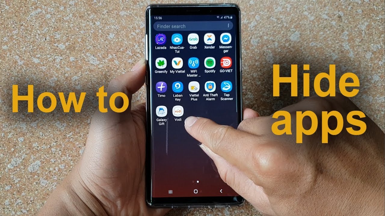 How To Hide Apps On Samsung Phones In 1 Minute YouTube